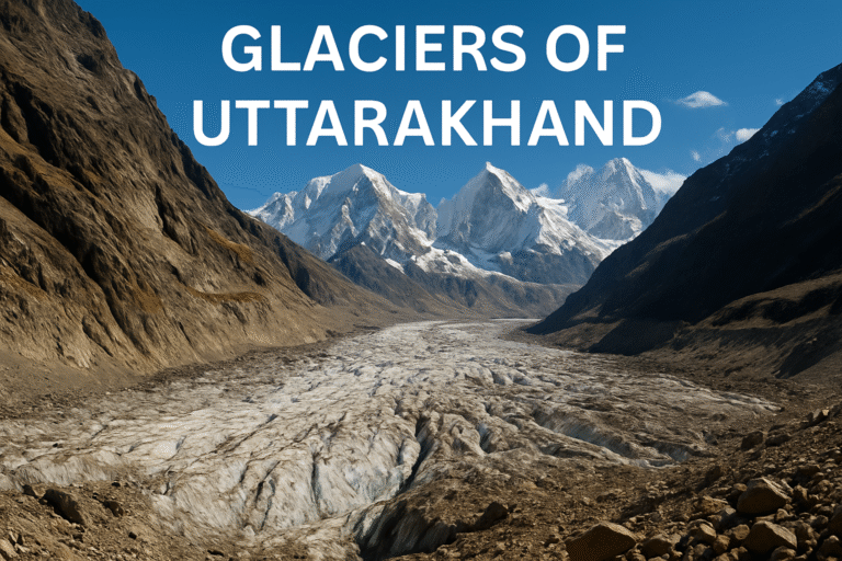 Glaciers in Uttarakhand
